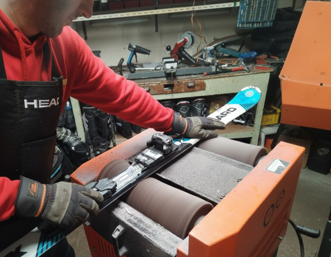 Fartage des skis en atelier